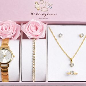 Luxury Watch Combo Set gold